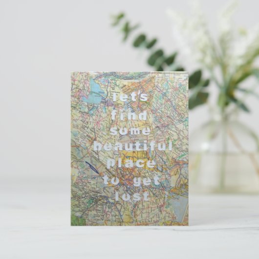 Trouvons une belle carte postale (Debout devant)