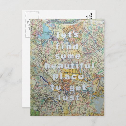 Trouvons une belle carte postale (Devant / Derrière)