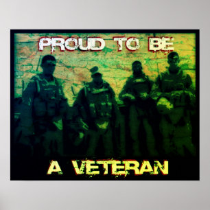 Trouw aan een Veteranen Poster