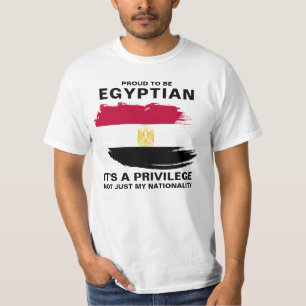 Trouw aan Egypte T-Shirt, Het Is Een Privilege T-shirt