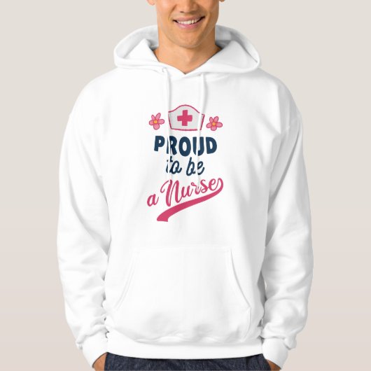 Trouw aan het beroep van verpleegkundige hoodie (Voorkant)
