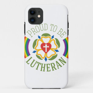 "Trouw aan het Lutheranisme" Slanke iPhone 5/5S Ho 11 Hoesje