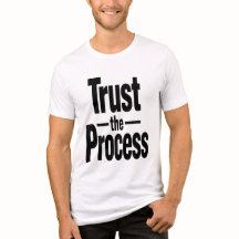 Trouw aan het Proces Heren Motiverende T-Shirt