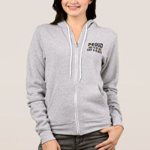 Trouw aan het zijn van homo en zwart hoodie