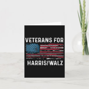 Trouw aan veteranen voor Kamala Harris Tim W 2024  Kaart