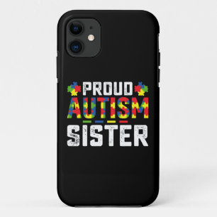 Trouw autisme zus bewustzijn autistische familie iPhone 11 hoesje