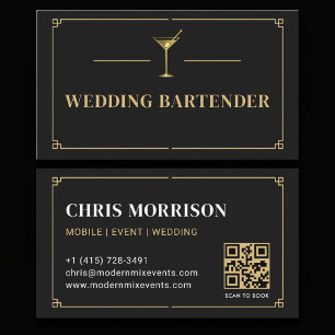 Trouw Barman QR Code Professioneel Visitekaartje