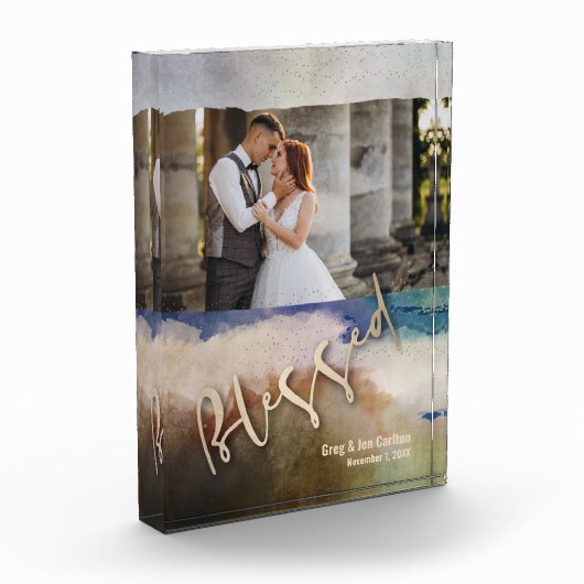 Trouw BLESSED Waterverf Fotoblokken (Links)