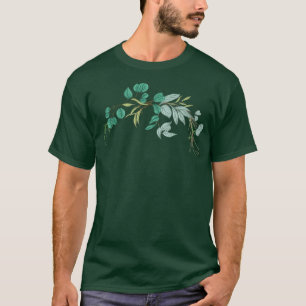 Trouw bloemenkrans I Bruidsboeket boho stijl T-shirt