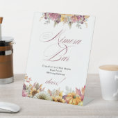 Trouw Bruidsfeest Mimosa Bar Verliefd Raken Reclamebord Met Voetstuk (Insitu)