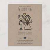 Trouw Cartoon voor LHBTQIA+ Koppels Handgetekend (Voorkant)