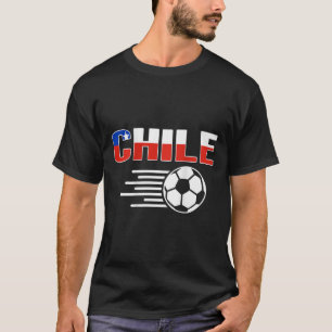 Trouw Chileense Voetbal Fans Trui Trots Chileense T-shirt