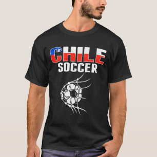 Trouw Chileense Voetbalfans T-Shirt Ondersteunt Ch