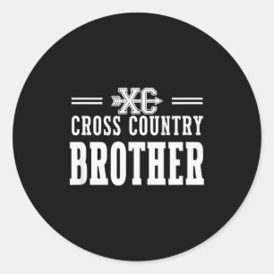 Trouw Cross Country Broer Team Liefde Srit Cc Broe Ronde Sticker