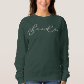 Trouw Cute Script Bachelorette/Trouwfeest Sweaters (Voorkant)