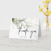 Trouw Dank Kaarten Verlovings Dank Kaarten (Gele Bloem)