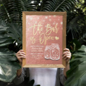 Trouw De Bar is Open Drankmenu Metselaren Jars Roz Poster