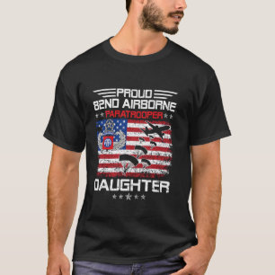Trouw dochter van 82nd Airborne Division Paratroop T-shirt