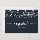 Trouw Gereserveerd Rustic String Lights (Voorkant)