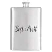 Trouw Getuige Strik Wederhelft Trouwfeest, Bruilof Flacon (Voorkant)