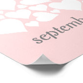 Trouw Hart Gastboek Poster - KIES UW KLEUR (Hoek)