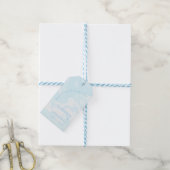 Trouw Hemel op Aarde Cadeaulabel (Met Touw)