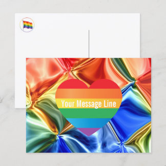 Trouw Kleuren Hart Briefkaart