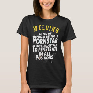 Trouw laswerk lascadeaus t-shirt