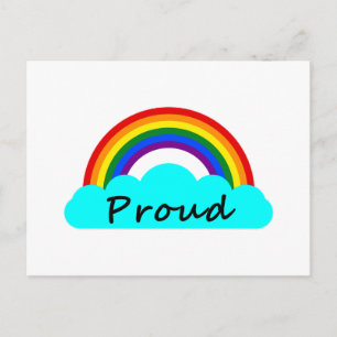 Trouw - LGBT Regenboog Briefkaart