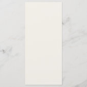 Trouw Menu (Achterkant)