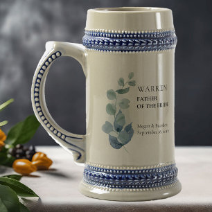 Trouw met Eucalyptus Groene Huwelijksdecoratie Vad Bierpul