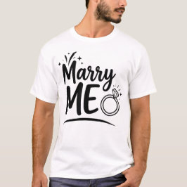 Trouw MET MIJ Trouw Aanzoek Romantisch Trouwjurk B T-shirt