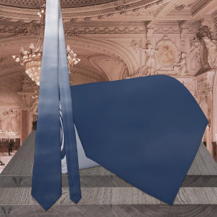 Trouw met Navy Blue tot Stofblauwe Ombre Stropdas
