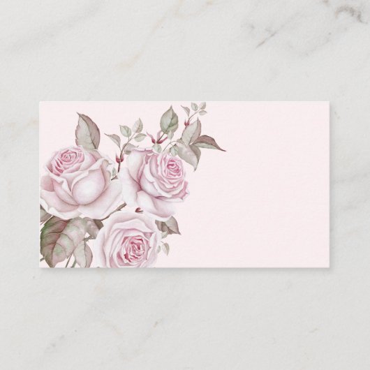 Trouw met Roze Rozen Informatiekaartje (Achterkant)