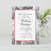 Trouw of verlovingsfeest Vintage Cupido Franse Toi Kaart (Staand voorkant)