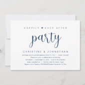 Trouw Ontwijking, Happily Ever After Feest Uitnodi Kaart (Voorkant)