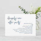Trouw Ontwijking, Happily Ever After Feest Uitnodi Kaart (Staand voorkant)