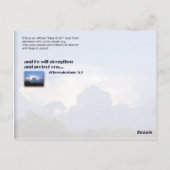 trouw op bescherming briefkaart (Achterkant)