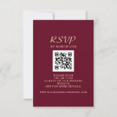 Trouw QR-code RSVP Kaartje (Voorkant)