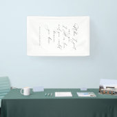 Trouw Romantische Citatendecoratie Bord Spandoek (Beurs)