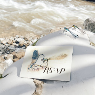 Trouw RSVP Antwoord Libel Paring Liefde Hart Uitnodiging Briefkaart