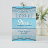 Trouw RSVP Kaarten 'Er Was Eens' (Staand voorkant)