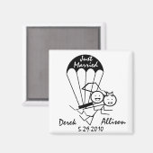 Trouw Sky Jump Magneet (Voorkant / Achterkant)