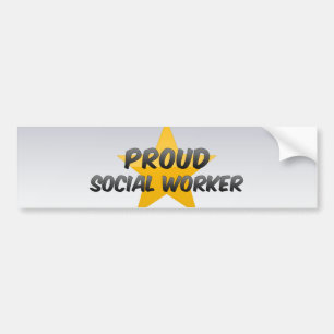 Trouw Sociaal Werker Bumpersticker