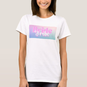 Trouw stam gradient print shirt