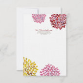 Trouw Trouwkaart vlak linnen kaarten (Achterkant)