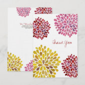 Trouw Trouwkaart vlak linnen kaarten (Voorkant / Achterkant)