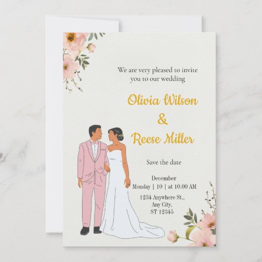 Trouw Uitnodiging (Voorkant)