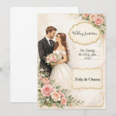 Trouw Uitnodiging (Voorkant / Achterkant)