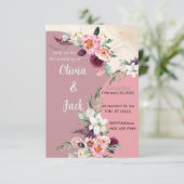 Trouw Uitnodiging Informatiekaartje (Staand voorkant)